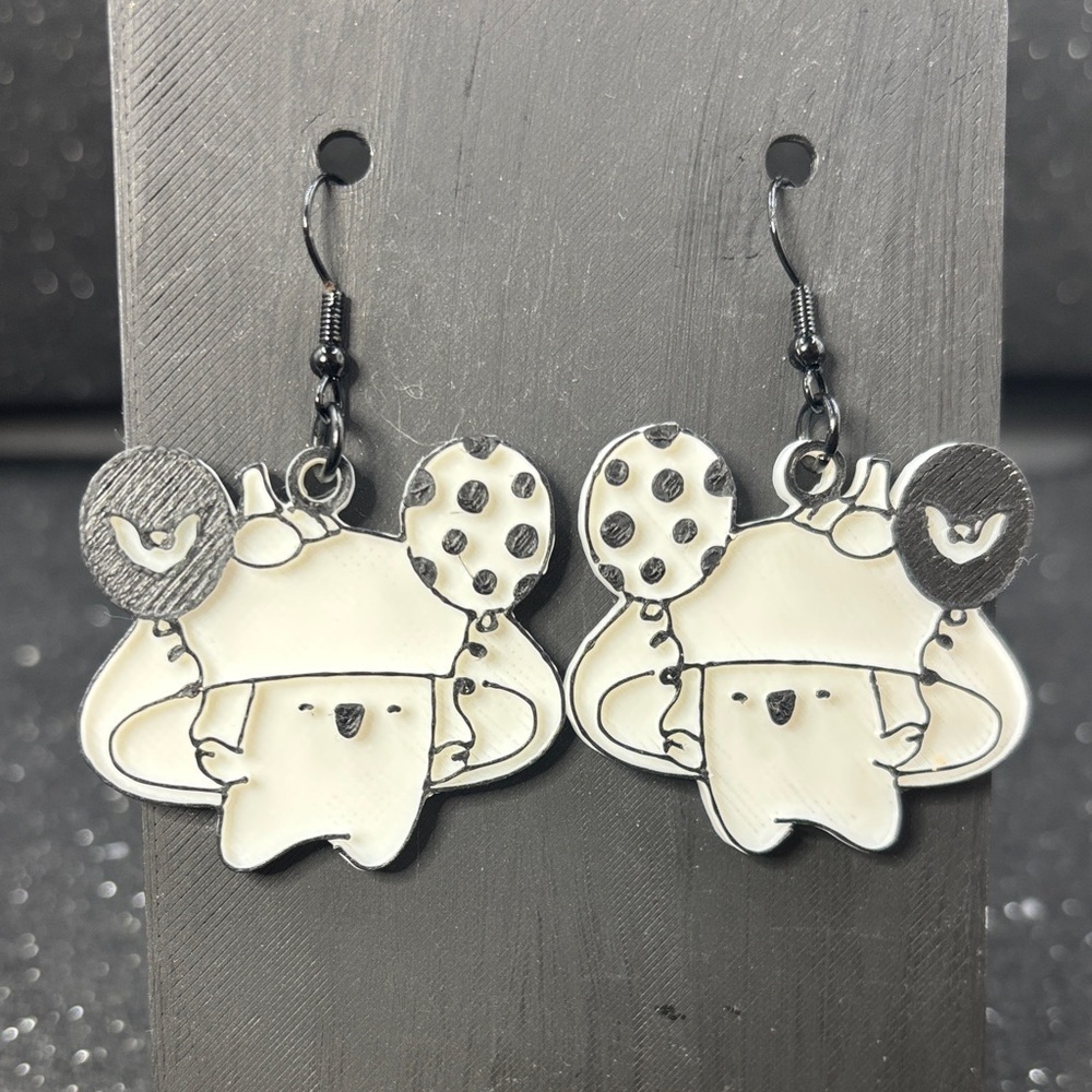 Mushroom Halloween Earrings – Spooky Cute Fall Jewelry